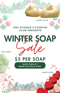 Winter Soap Sale (PHS Science to Startup)